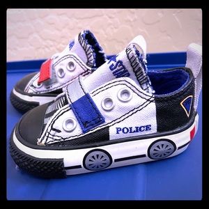 Police Converse All-Star Shoes